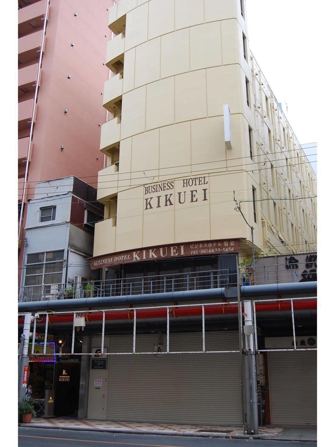 Hotel Kikuei Namba Osaka Exterior foto